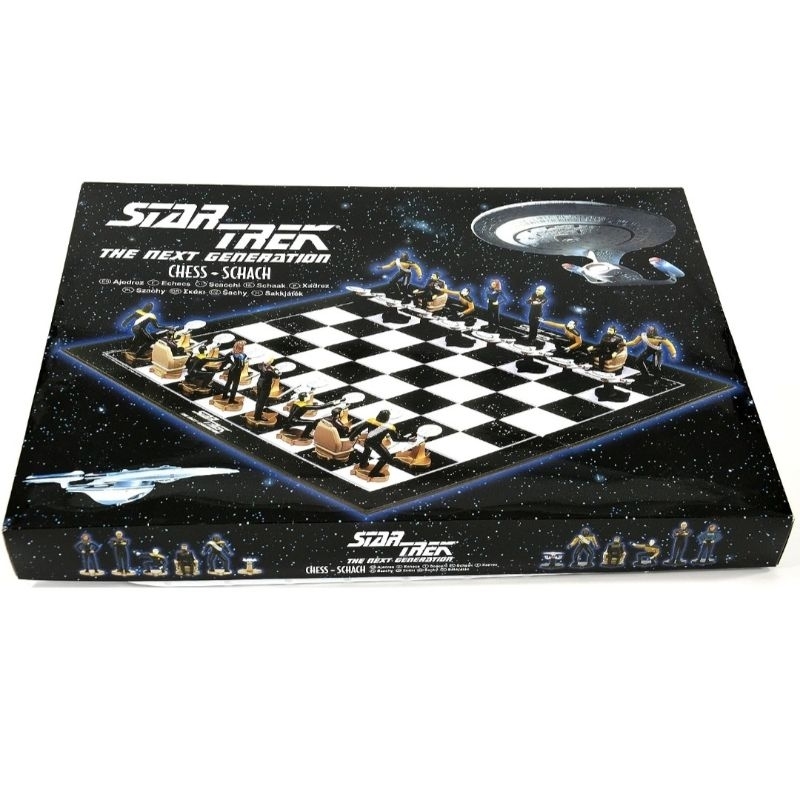 ชุดหมากรุกสากล Star Trek - The Next Generation - 3D Chess Set