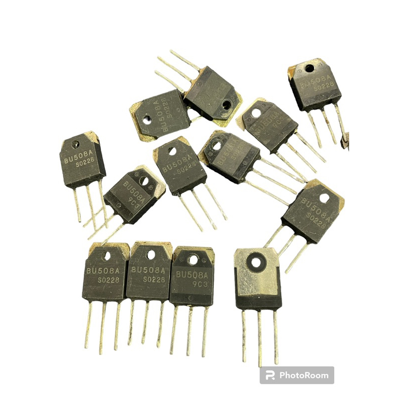 BU508Aแท้ถอด(เเพ็ค5ตัว)Tranisitor-PNP8A1500Vมีพร้อมส่งในไทย