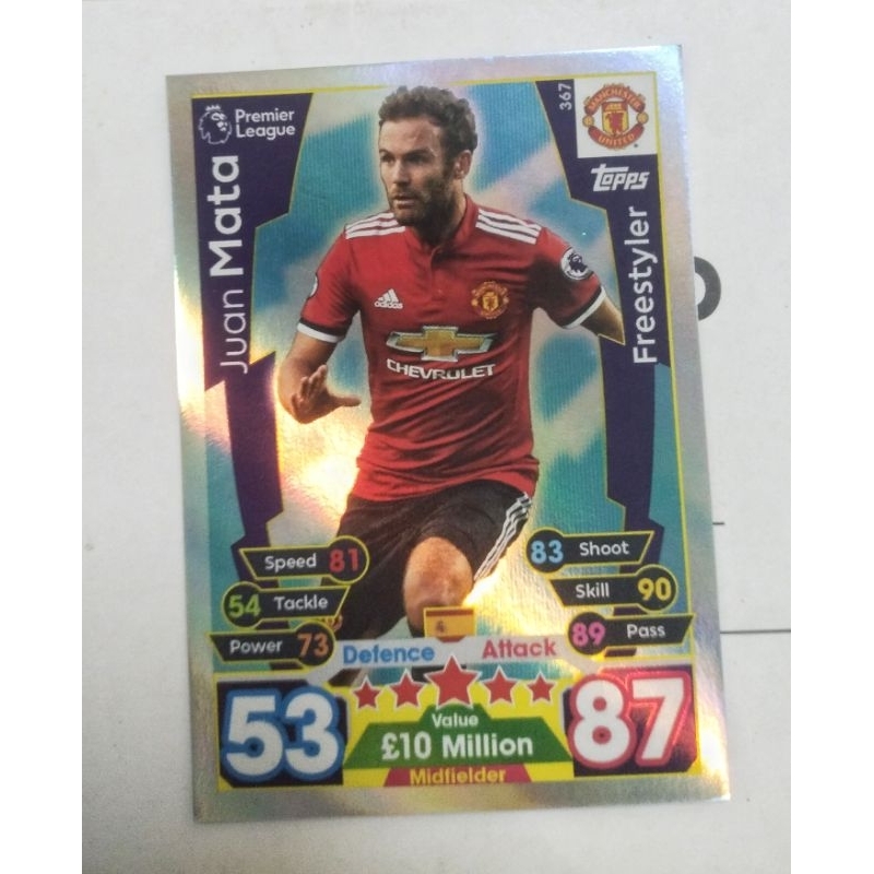 Matchattax Juan Mata