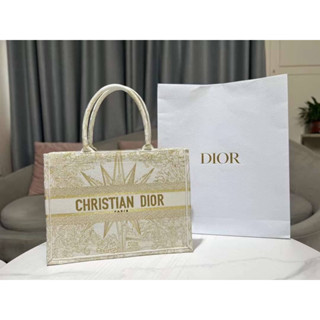 Dior tote งานสวย ตรงปก free box set  Grad original  Size 35Cm