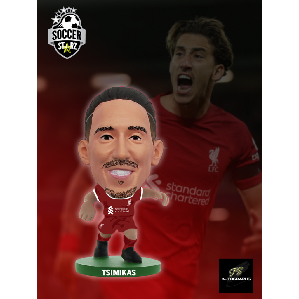 โมเดลนักฟุตบอล SoccerStarz ลิขสิทธิ์แท้จากสโมสร Liverpool | Kostas Tsimikas