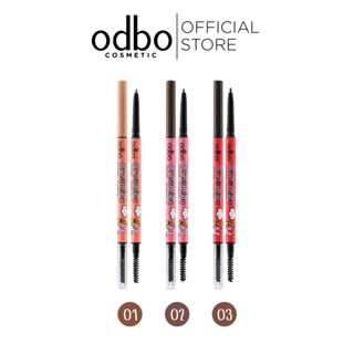 Odbo โอดีบีโอ ดรีมมิ่ง คอลเลคชั่น สลิม อายบราว เพ็นซิล OD730