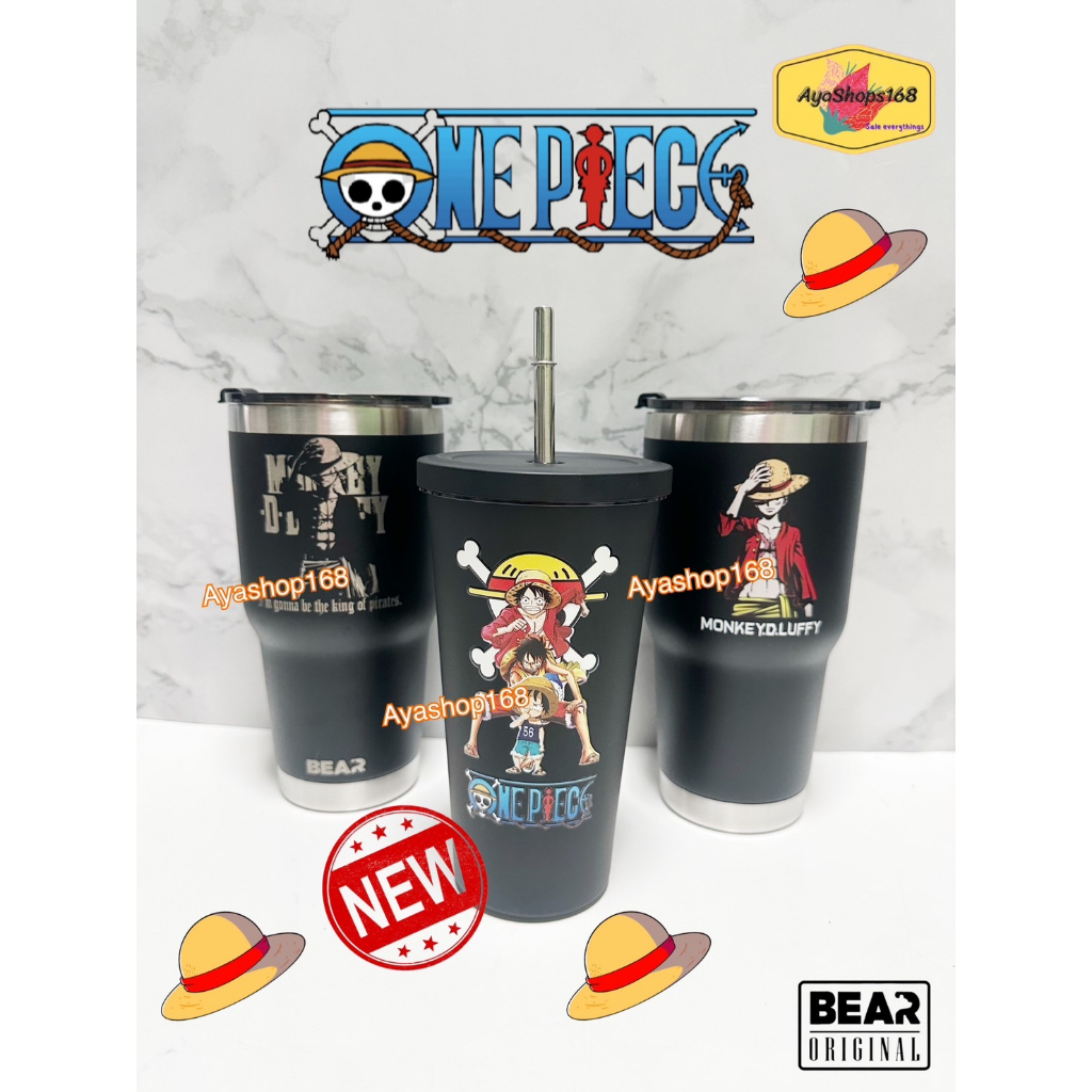 Sale...One Piece วันพีช ลายใหม่// งานเลเซอร์ และสกรีนยูวีแบบใหม่ไม่ลอกไม่ดำ