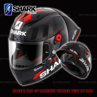 หมวกกันน็อค SHARK รุ่น RACE R PRO GP LORENZO WINTER TEST 99 DAR (GLOSSY)