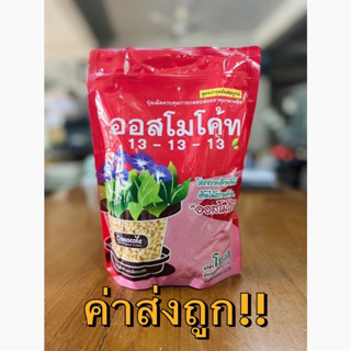 ออสโมโค้ท 1 กิโล สูตร 13-13-13 สูตร 3เดือน ปุ๋ยละลายช้า