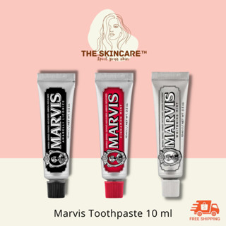 TheSkincare.TH | Marvis Toothpaste 10ml #TravelSize ยาสีฟันแบรนด์ Marvis