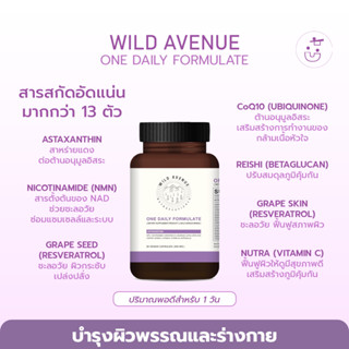 พร้อมส่ง WILD AVENUE ONE DAILY FORMULATE