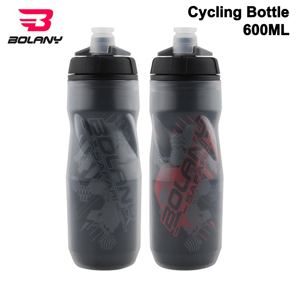 Bolany ขวดน้ำจักรยาน มีฉนวน 2ชั้น กันความร้อน เก็บความเย็น ขนาด 600Ml น้ำหนักเบา ขวด PP5 ปลอดภัยและปลอดสารพิษ