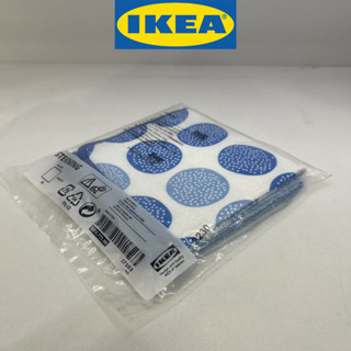 IKEA อิเกีย STEKNING สเตียคนิง ผ้าล้างจาน, น้ำเงิน