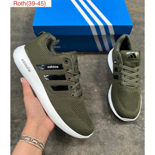 Adidas รองเท้าผ้าใบผูกเชือก