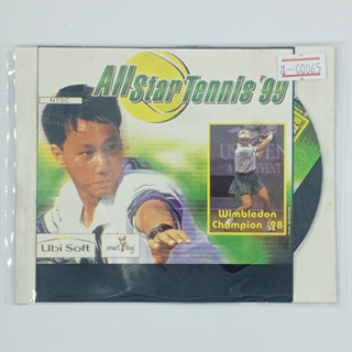 [00065] ALL STAR TENNIS 99 (US) แผ่นเกมก็อปปี้ PS1 แผ่นเกมปั๊มโรงงาน มือสองสภาพดี