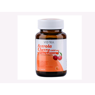 Vistra acerola cherry 1000 มก. จำนวน 45 เม็ด