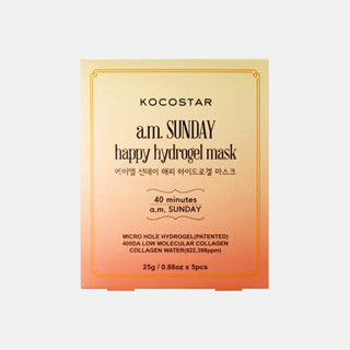 a.m. SUNDAY happy hydrogen Mask มาส์กหน้าคอลลาเจน 🌟Kocostar🌟 Made in Korea 🇰🇷