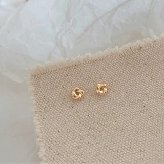 [ราคาต่อคู่ ]chammy.store ต่างหู ต่างหูเงินแท้ ต่างหูวงกลมเกลียว