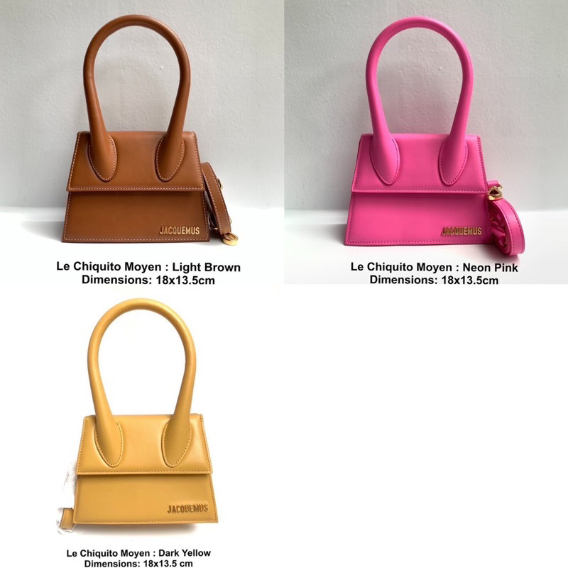 New!!  jacquemus le chiquito moyen  ของแท้ 100%