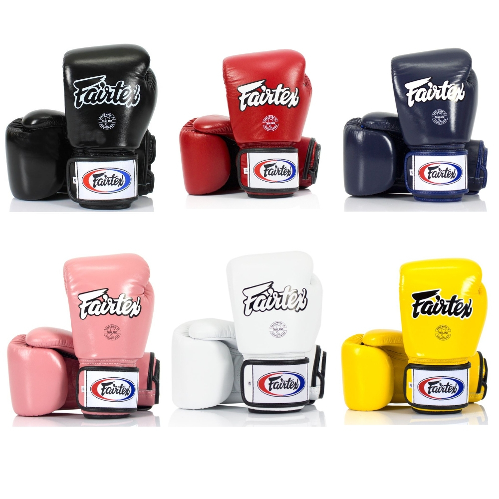 Fairtex Boxing Gloves BGV1 Universal Gloves Tight-Fit (8,10,12,14,16 oz.) for Sparring MMA K1 นวมซ้อมชก แฟร์แท็ค