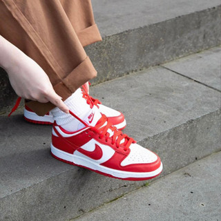 (พร้อมส่ง) Nike Dunk Low SP "University Red" (แท้100%)