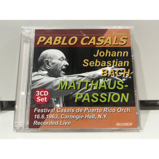 3   CD  MUSIC  ซีดีเพลง   J.B  BACH MATTHAUS PASSION     (C16E23)