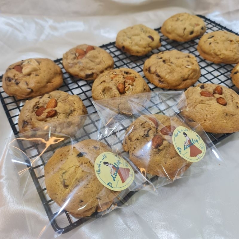 คุกกี้แครนเบอรี่มิกซ์นัท Cranberry Mixed Nut Cookies