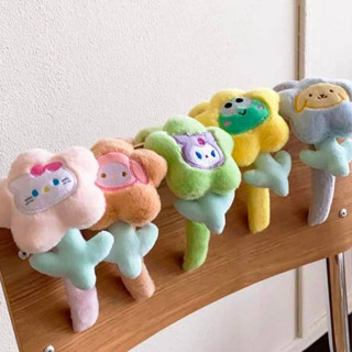 DAQ-ที่คาดผมขนนุ่ม ที่คาดผมดอกไม้การ์ตูนมาใหม่ น่ารัก พร้อมส…