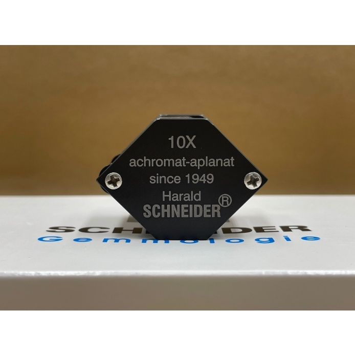 Schneider 10X รุ่น Original กล้องส่องเพชร ส่องพระ ระดับพรีเมียม หน้าเลนส์ใหญ่ดูสบายตา ภาพคมชัดเจาะลึก ภาพใส sachitools
