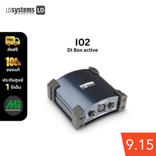 อุปกรณ์แปลงสัญญานเสียง ยี่ห้อ LD systems รุ่น I02 DI Box active