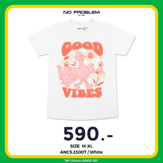 New Arrival คอกลมเเขนสั้น ANCS.23007 - SESAME STREET PRINTED T- SHIRT