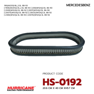 HURRICANE กรองอากาศสแตนเลสสตีล เฮอร์ริเคน รุ่น HS-0192 MercedesBenz