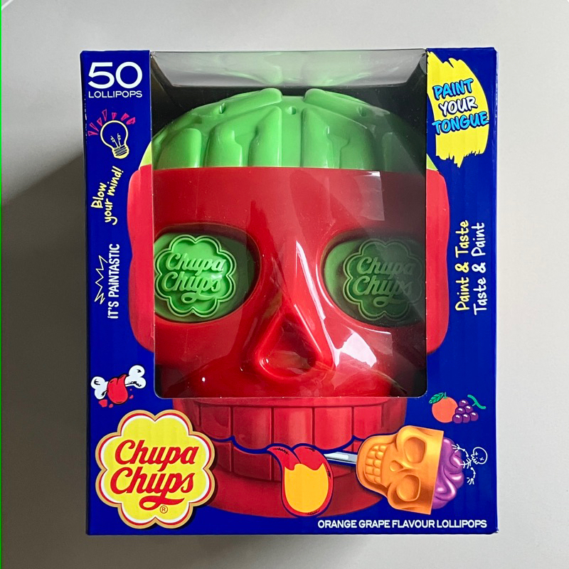 Chupa Chups 3D Skull (Red)