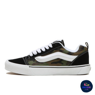 [ของแท้ ส่งฟรี PRE-ORDER] VANS KNU SKOOL - CAMO BLACK/TRUE WHITE