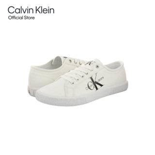 CALVIN KLEIN รองเท้าผ้าใบผู้ชาย รุ่น YM00306 YBR - สีขาว