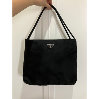 Prada nylon tote bag