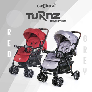 (ประกัน3ปี) Camera Baby รถเข็นเด็ก พร้อมตะกร้าคาร์ซีท รุ่น TURNZ TRAVEL ชุดสุดคุ้มค่า