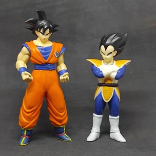 🇯🇵🐲⚽ Dragonball ดราก้อนบอล งานกึ่งซอฟไวนิล 2 ตัว Goku Vegeta โกคู เบจิต้า