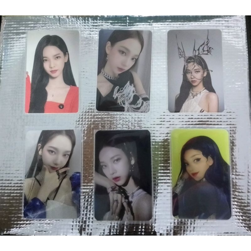 การ์ดแท้วง aespa เอสป้า คาริน่า Karina