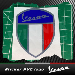 สติ๊กเกอร์เวสป้า sticker Vespa ลายเพลท