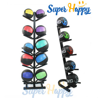 ชั้นวางเมดิซีนบอล wall ball ชั้นจัดเก็บอย่างดี ชั้นวางลูกบอลฟิตเนส Medicine Ball Rack Fitness Ball Rack