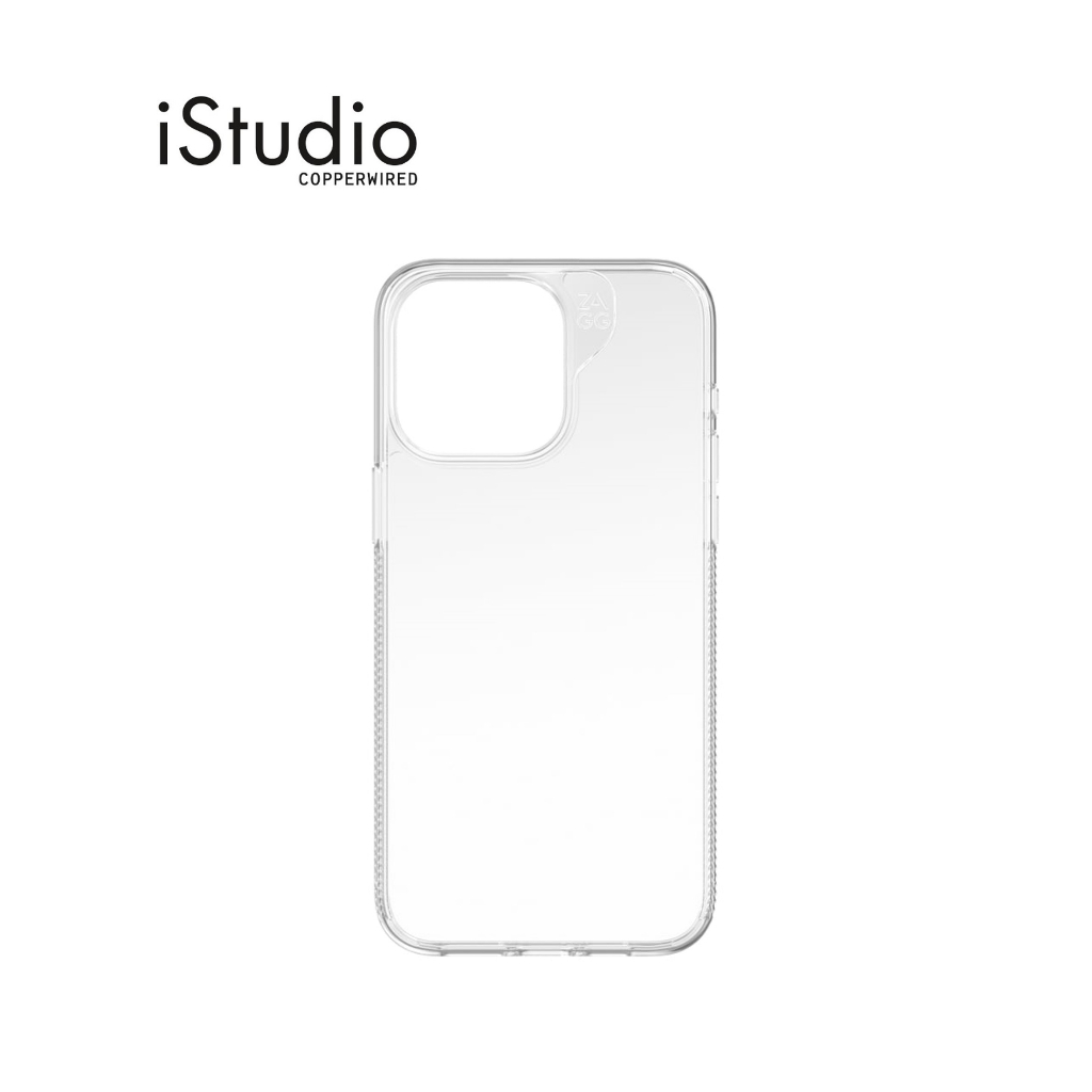 ZAGG เคส Clear สำหรับ iPhone 15 / Plus / Pro / Pro Max สี Clear l iStudio By Copperwired.
