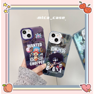 🐱‍🐉จัดส่งภายใน 24 ชม🌹 เคสไอโฟน 11 12 13 14 Pro Max วันพีช ความนิยม การ์ตูน แฟชั่น สไตล์คู่รัก Case for iPhone ผลิตภัณฑ์ร