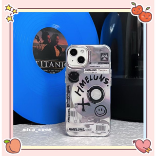 🐱‍🐉จัดส่งภายใน 24 ชม🌹 เคสไอโฟน 11 12 13 14 Pro Max ความคิดสร้างสรรค์ หวานเท่ สไตล์คู่รัก Case for iPhone ผลิตภัณฑ์ร้อน