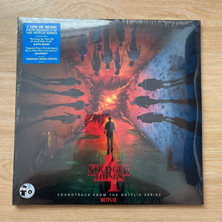 แผ่นเสียง  Stranger Things 4: Soundtrack From Series , 2 x Vinyl, LP, Compilation,USA แผ่นเสียงมือหนึ่ง ซีล