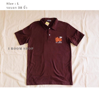 เสื้อโปโล ไซร์ L(รอบอก 38 นิ้ว)