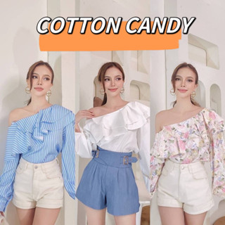 #COTTON CANDY 🍭 เสื้อแขนยาวแต่งระบาย New Koko korea top