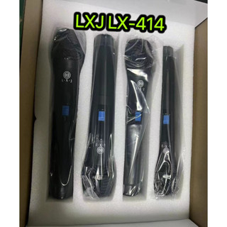 LXJ LX-414 ไมโครโฟนไร้สาย UHF 4ตัว