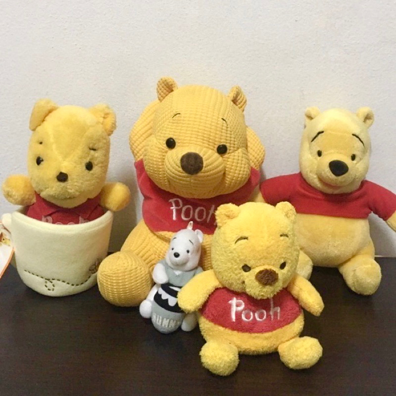 พวงกุญแจ กระเป๋าเหรียญ ตุ๊กตา หมีพูห์ pooh อียอ eeyore พิกเลต piglet