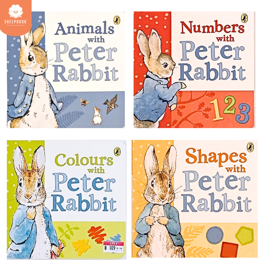 บอร์บุ๊ค Peter Rabbit ภาพสีสวยละมุน  #Sheepbooksheepbook พร้อมส่ง