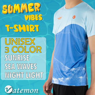 VATEMON เสื้อแขนสั้น Summer The Period Of Sea (UNISEX)