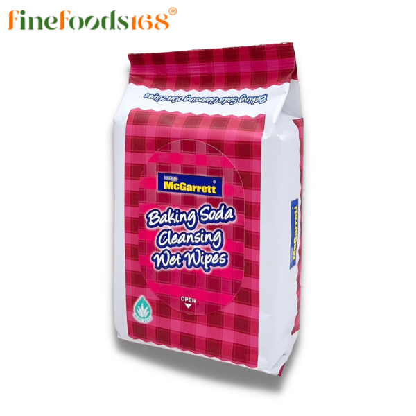 นาคาโอะ แม็กกาแรต เบคกิ้งโซดา คลีนซิ่ง เวท ไวพส์ 20 แผ่น Nakao x McGarrett Baking soda cleansing wet wipes 20 pieces