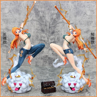 Figure One Piece [รุ่นคุณภาพสูง] IU  resonance นามิ หมวกฟาง Group hand-run model สูง 30 ซม.พร้อมหีบสมบัติ