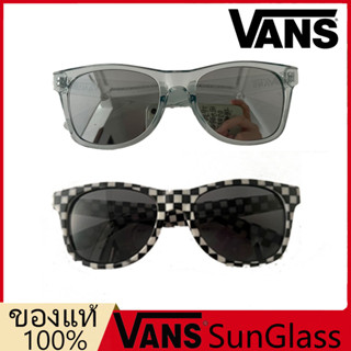 Unisex sunglasses Vans Sunglass แว่นกันแดดกระดานหมากรุก แว่นตากันยูวีสำหรับเล่นกีฬากลางแจ้ง